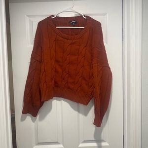 Express cable knit sweater